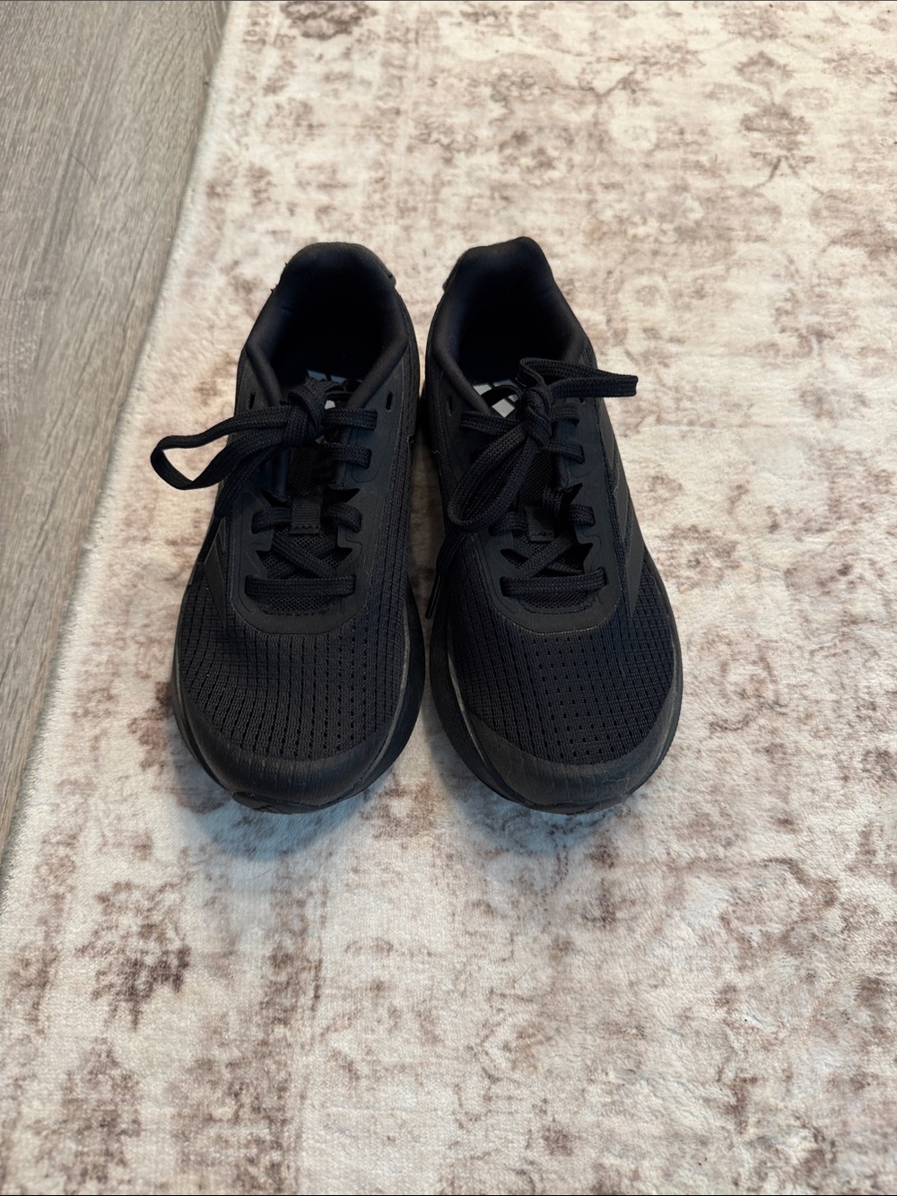 Kids Black Athletic Sneakers